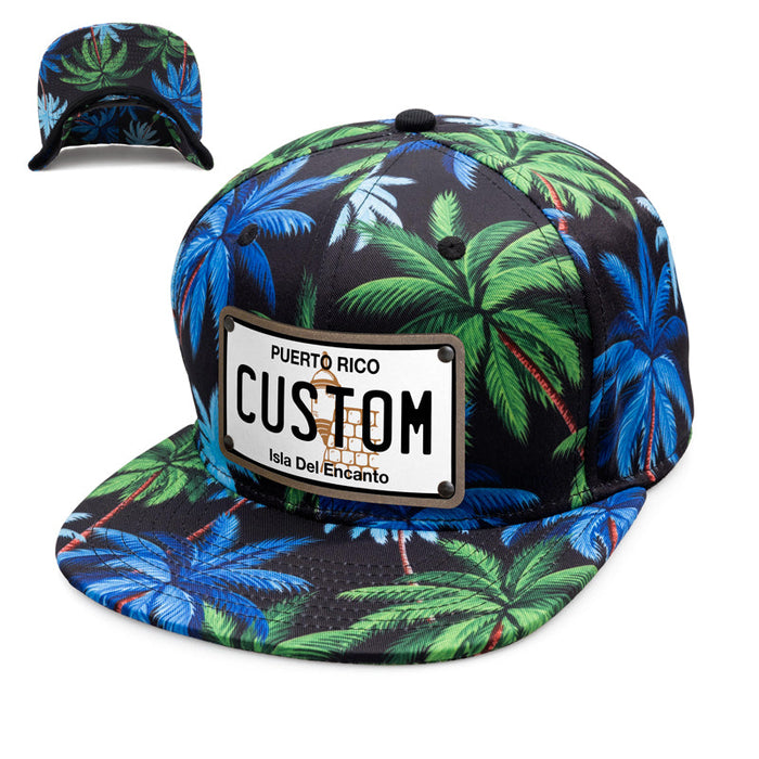 Puerto Rico Plate Hat