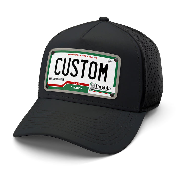 Puebla License Plate Hat