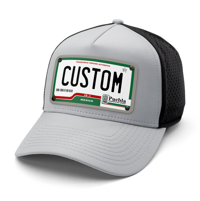 Puebla License Plate Hat