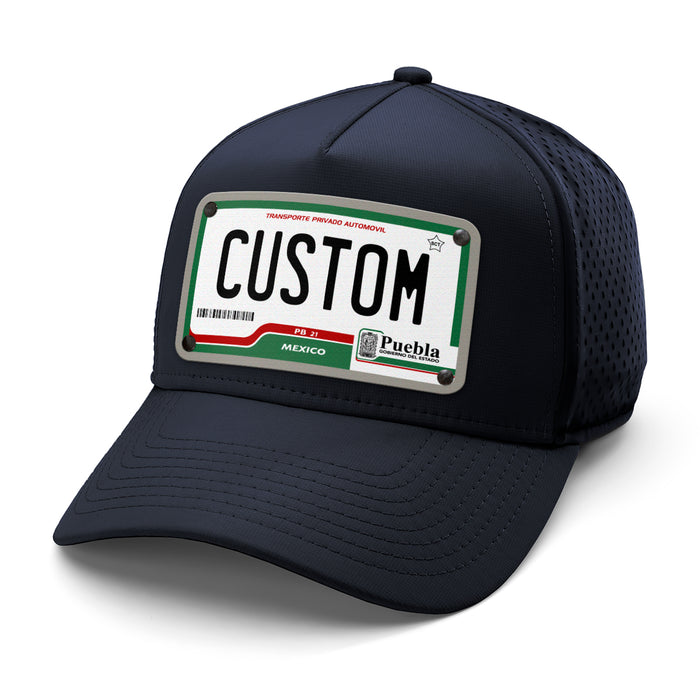 Puebla License Plate Hat