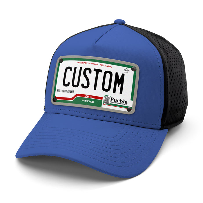 Puebla License Plate Hat