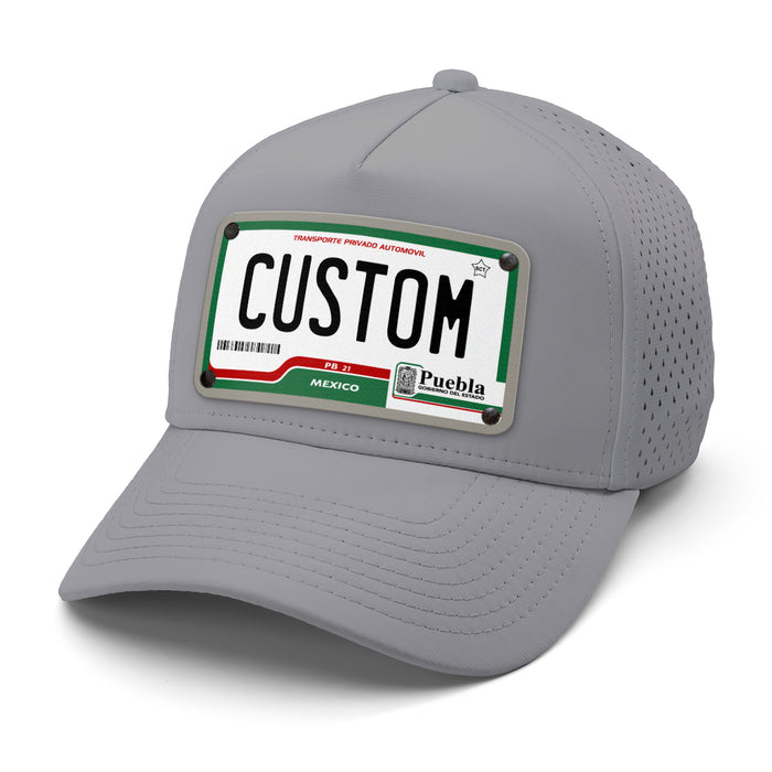 Puebla License Plate Hat