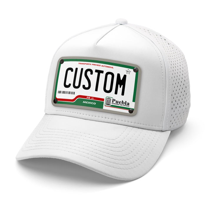 Puebla License Plate Hat