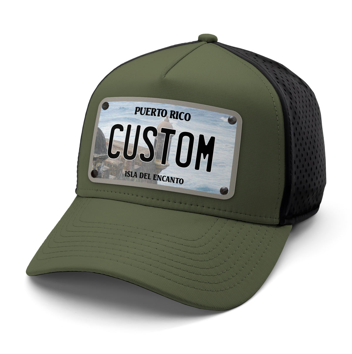 Puerto Rico Alternate Plate Hat