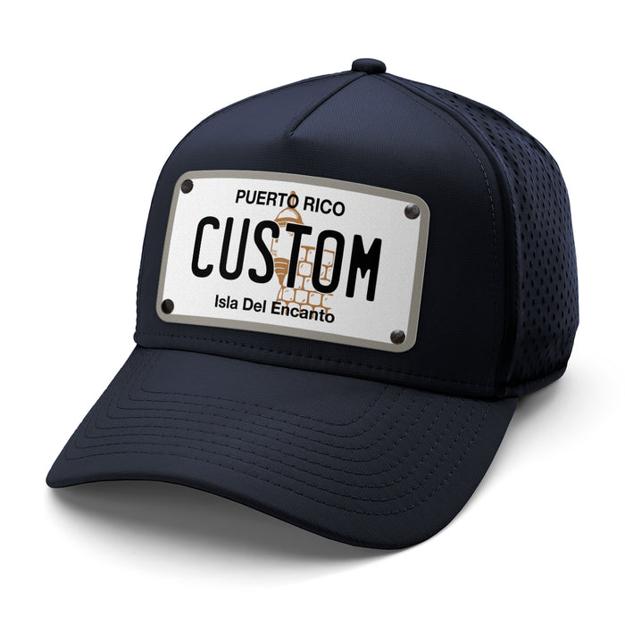 Puerto Rico Plate Hat