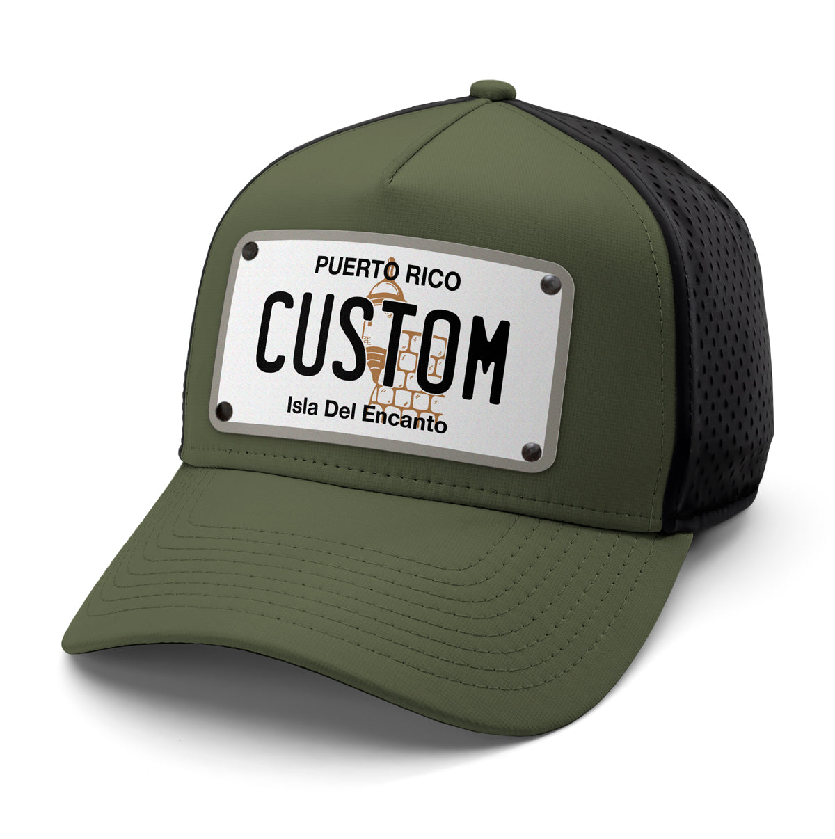 Puerto Rico Plate Hat