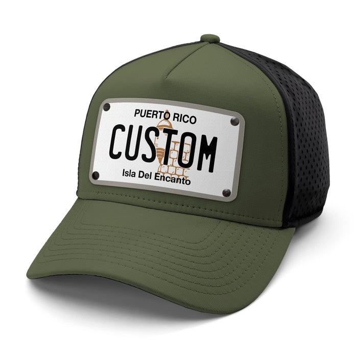 Puerto Rico Plate Hat