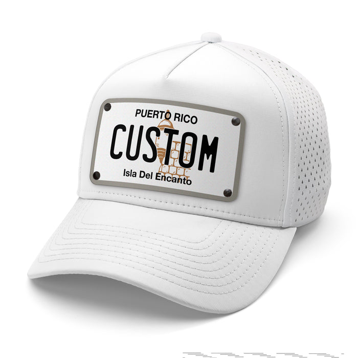 Puerto Rico Plate Hat