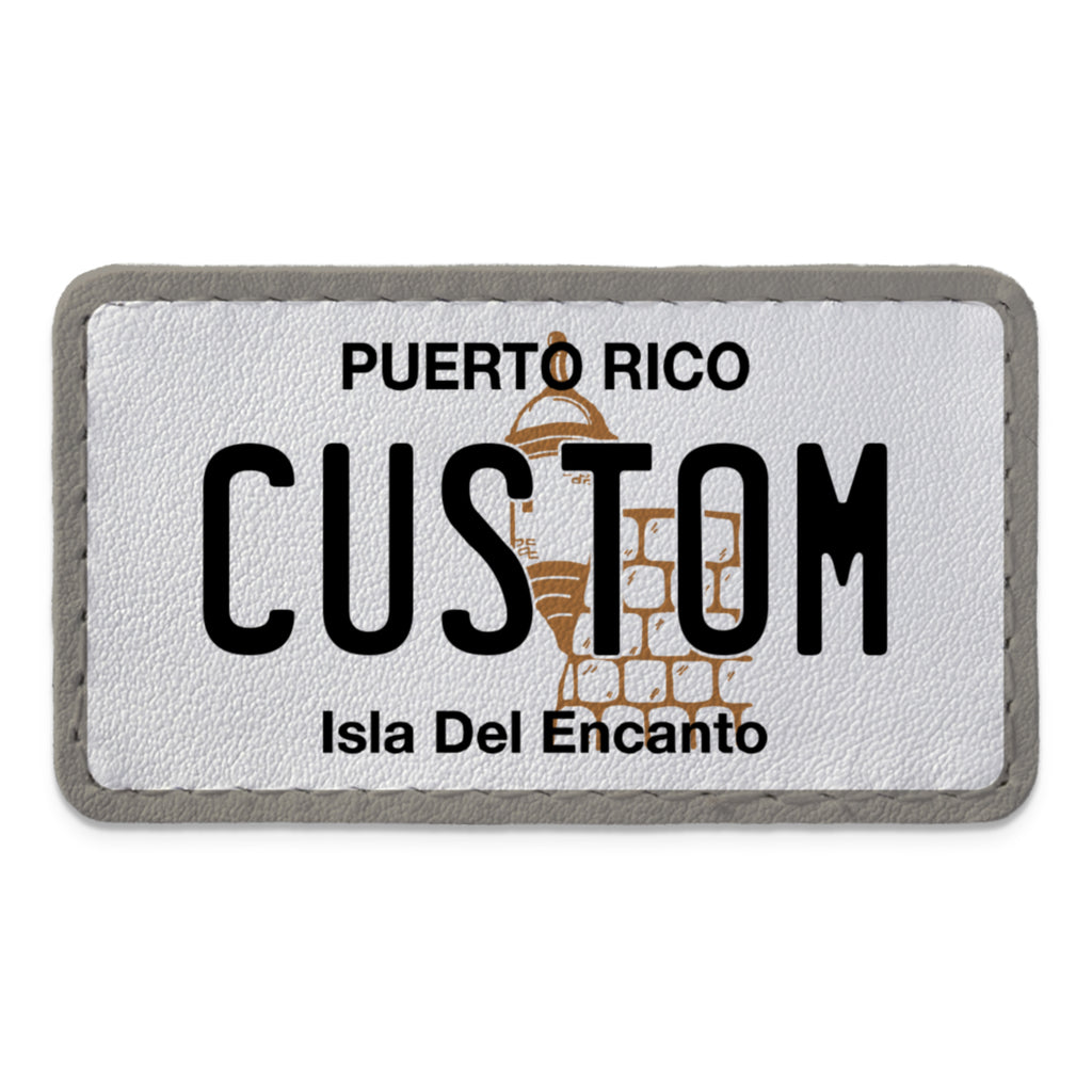 Swap Patch Puerto Rico License Plate