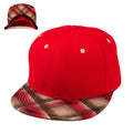 Plaid Red
