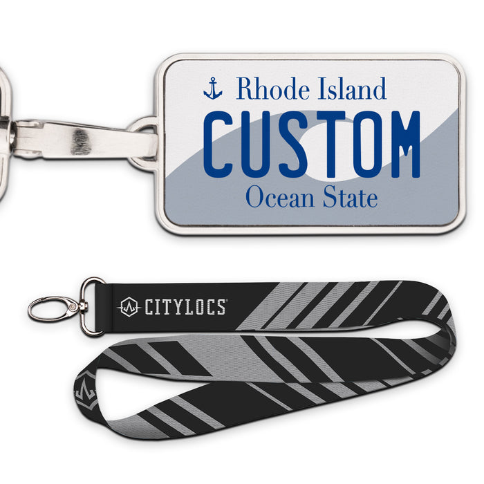 Rhode Island Plate Pendant