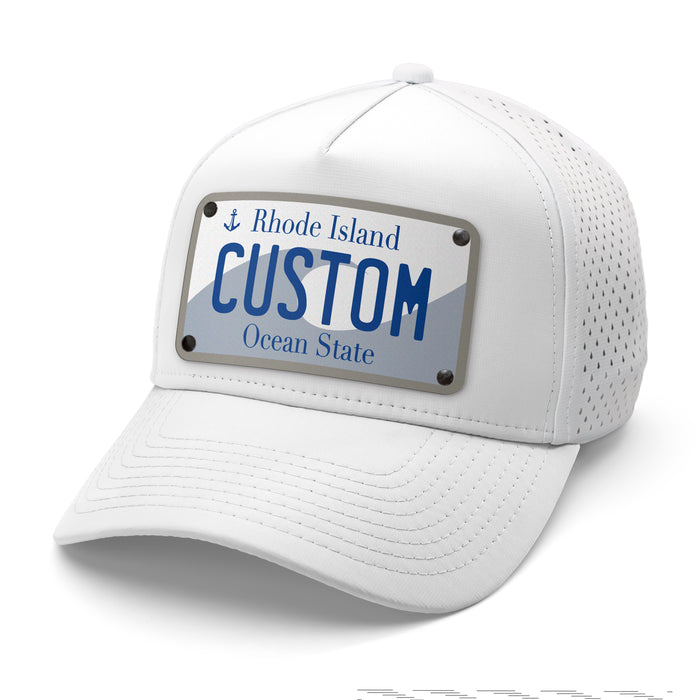 Rhode Island Plate Hat