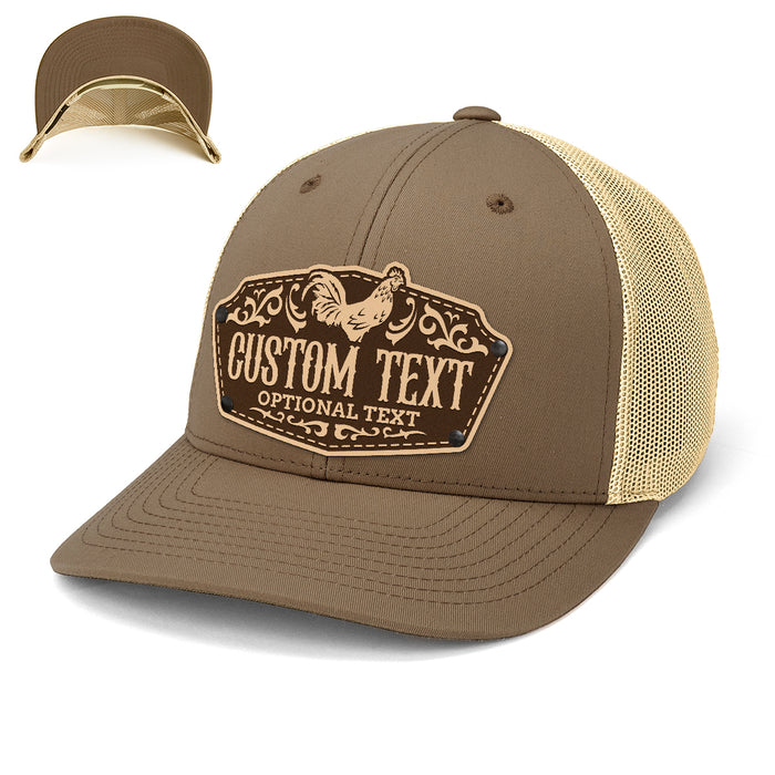 Rooster Custom Hat