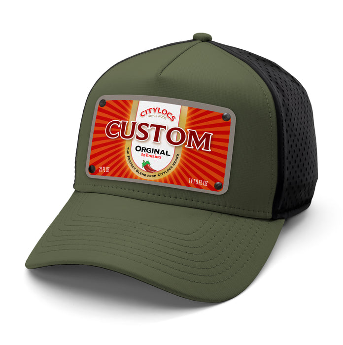 Pancho Rojo Salsa Picante Custom Hat
