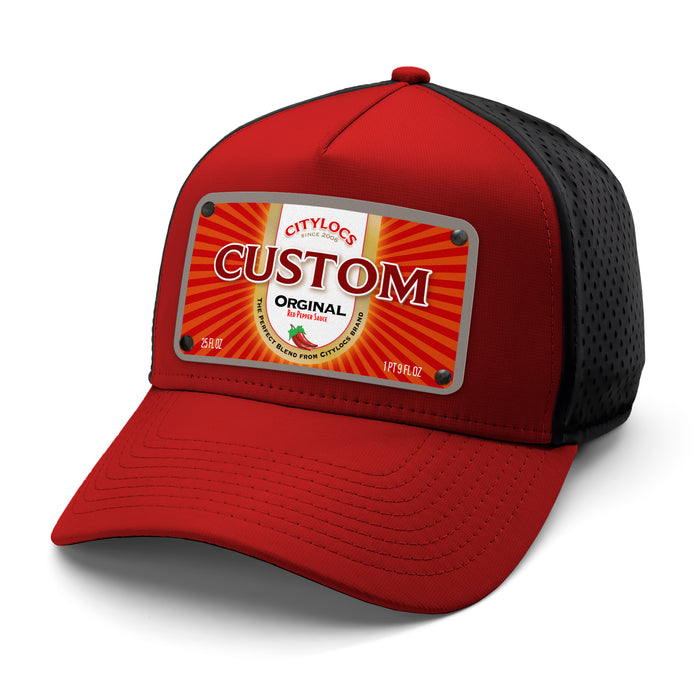 Pancho Rojo Salsa Picante Custom Hat