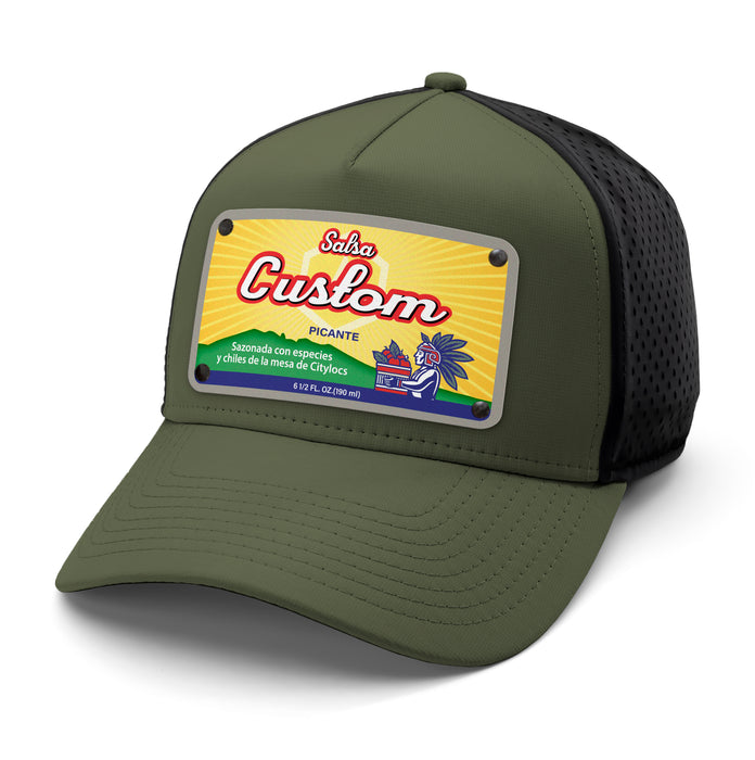 El Azteca Salsa Picante Custom Hat