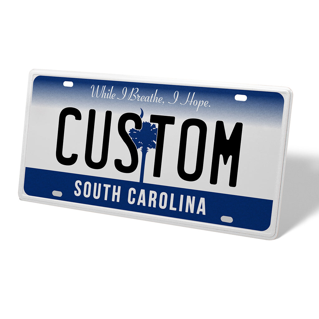 South Carolina 2022 Metal License Plate