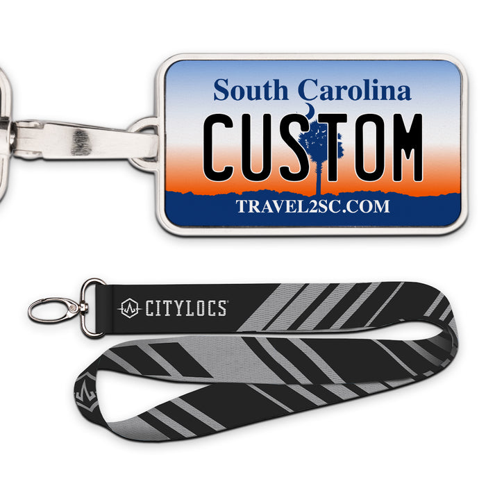 South Carolina Plate Pendant