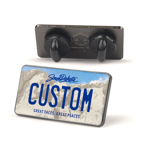 South Dakota 2021 License Plate Enamel Pin