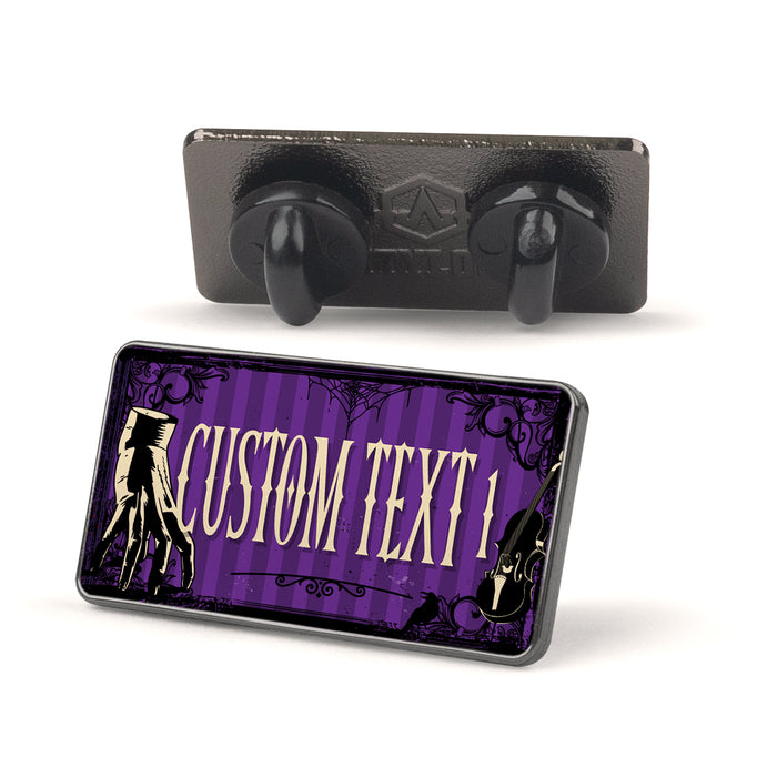 Wednesday Custom Horror Pins – Halloween Collectibles