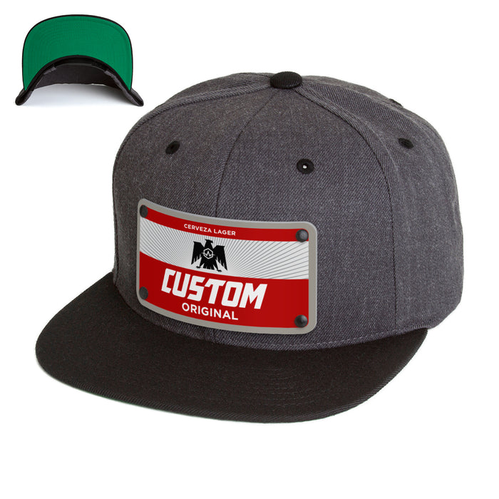 Red Eagle Beverage Label Custom Hat