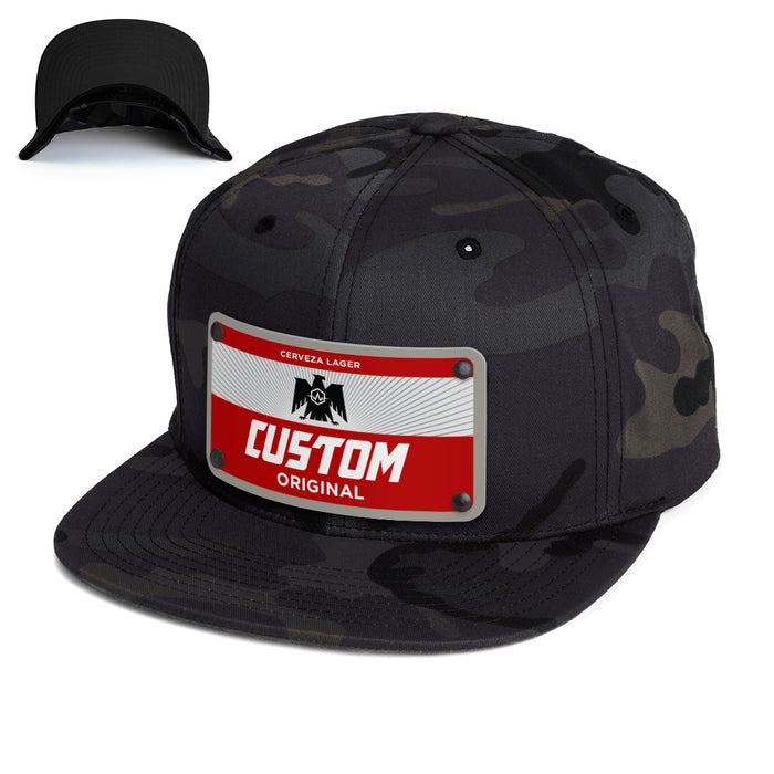 Red Eagle Beverage Label Custom Hat