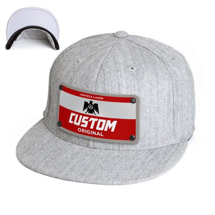 Red Eagle Beverage Label Custom Hat