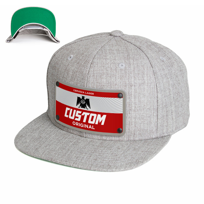 Red Eagle Beverage Label Custom Hat