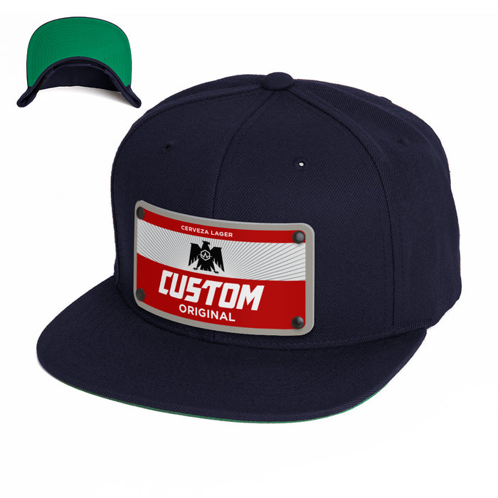 Red Eagle Beverage Label Custom Hat