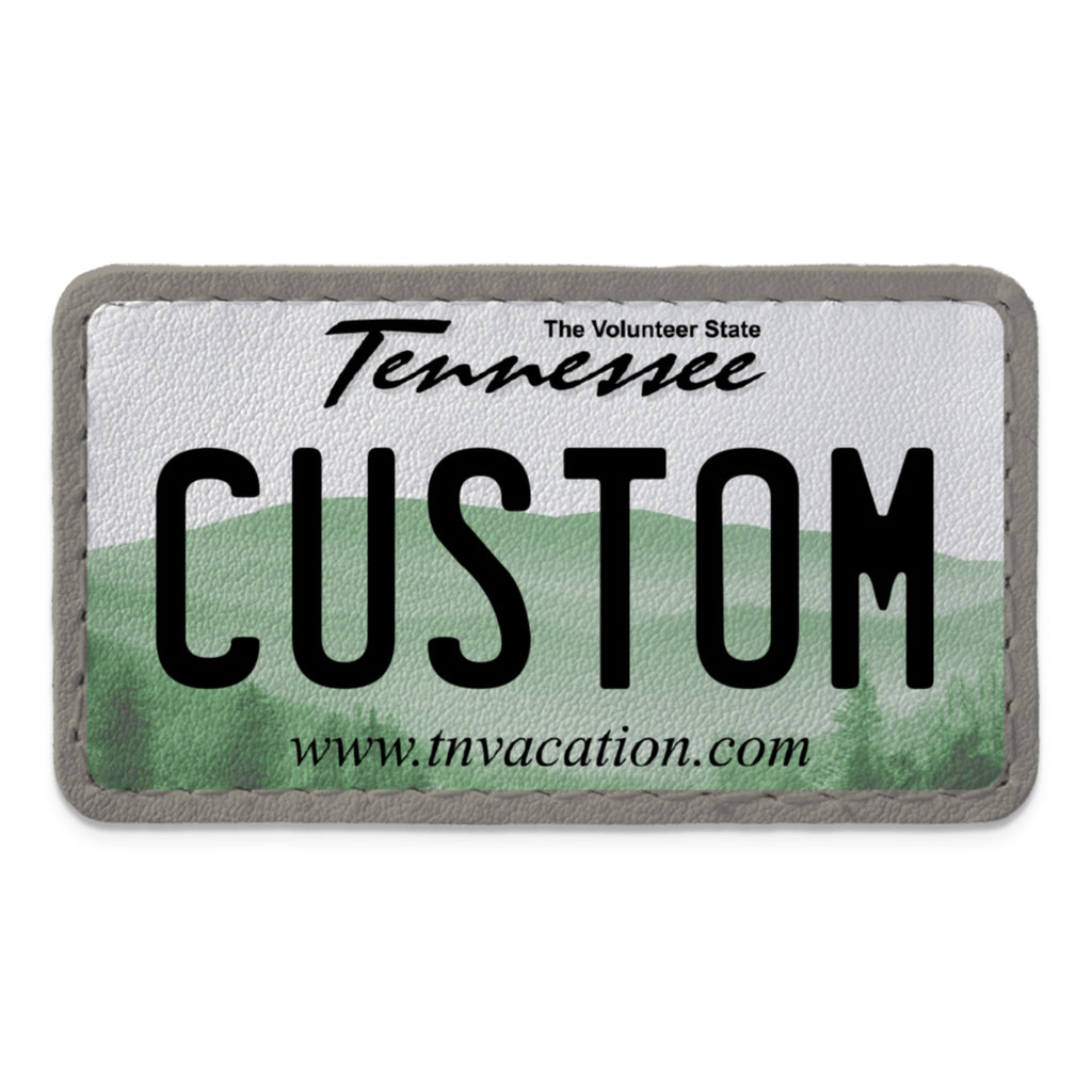 Swap Patch Tennessee License Plate