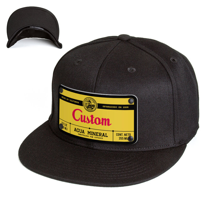 Small Top Beverage Label Custom Hat