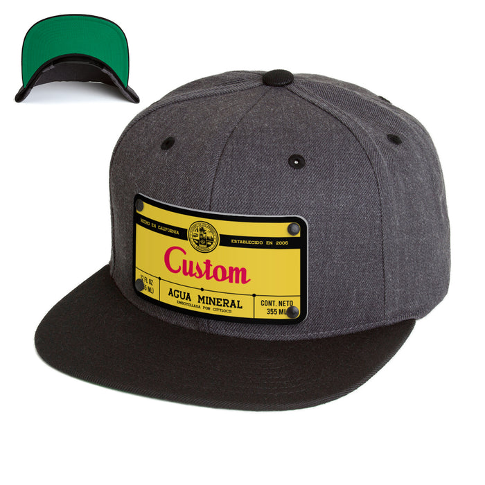 Small Top Beverage Label Custom Hat