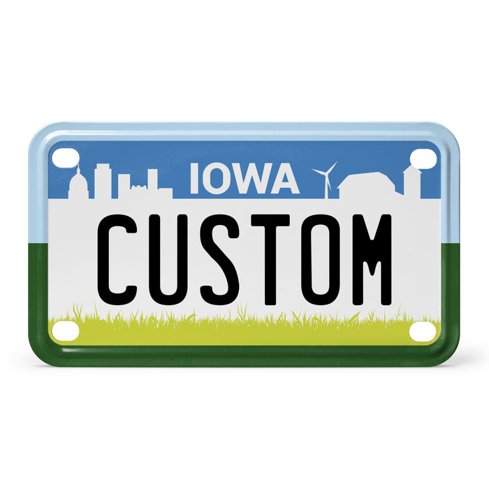 Iowa 2021 Mini Metal License Plate