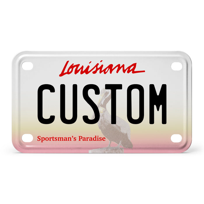 Louisiana 2022 Mini Metal License Plate