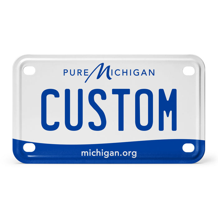 Michigan 2021 Mini Metal License Plate