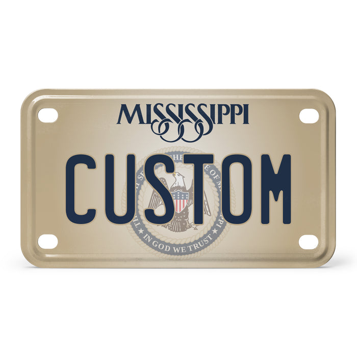 Mississippi 2022 Mini Metal License Plate