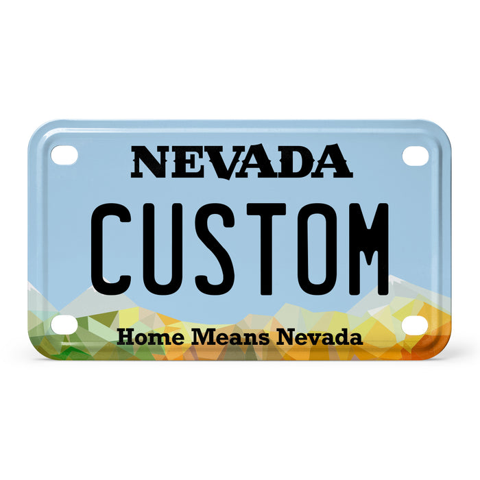 Nevada 2022 Mini Metal License Plate