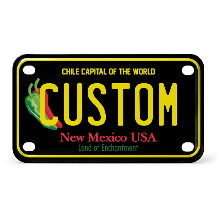 New Mexico Chiles Mini Metal License Plate