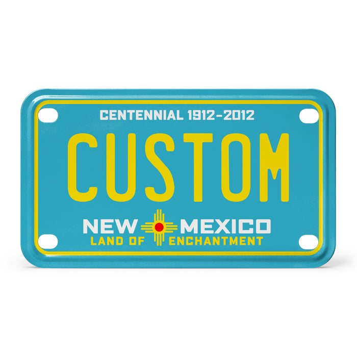 New Mexico TY Mini Metal License Plate