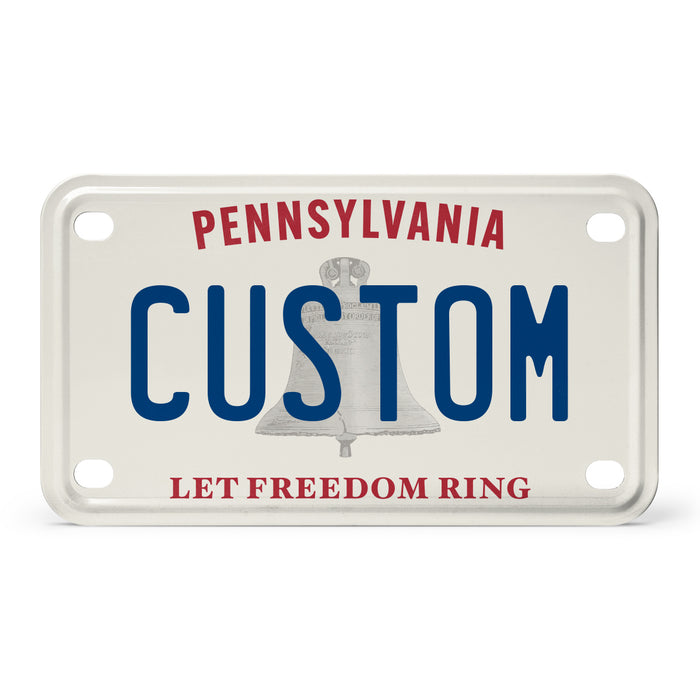 Pennsylvania 2025 Mini Metal License Plate