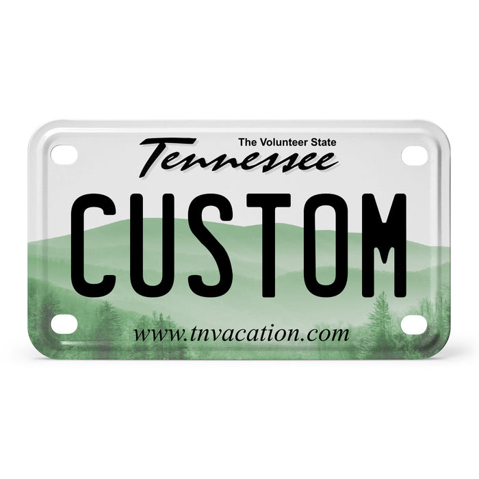 Tennessee Mini Metal License Plate