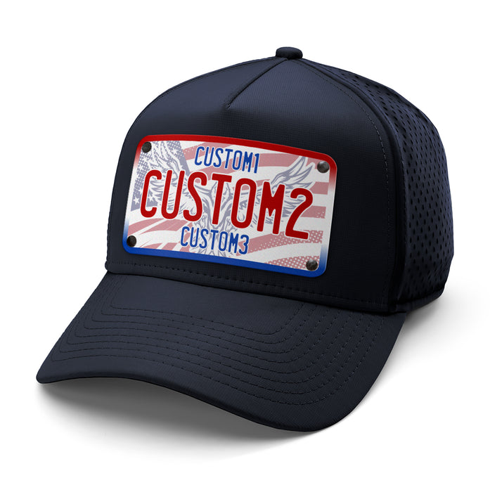 'Merica Universal License Plate Hat