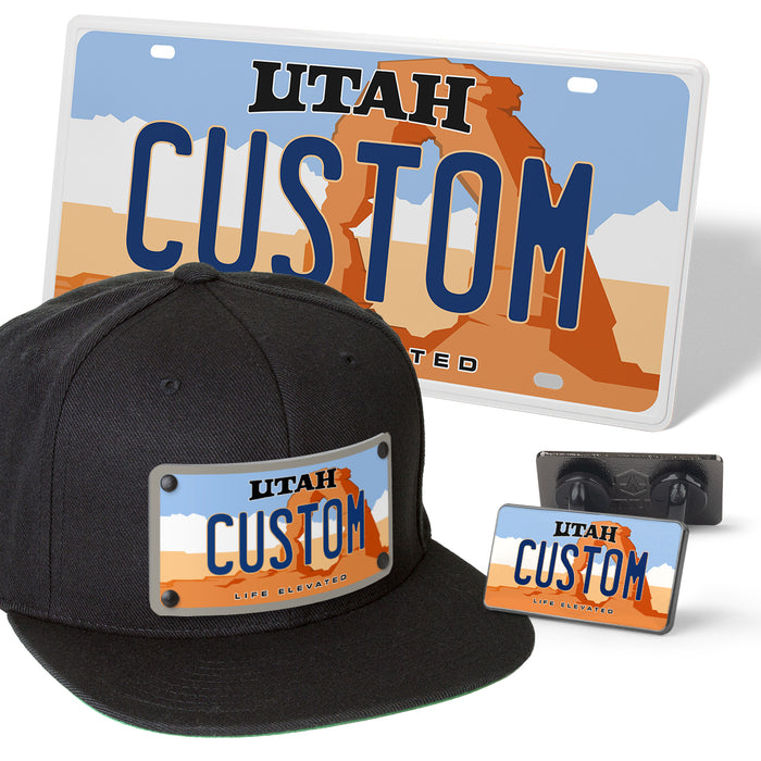 Utah License Plate Bundle