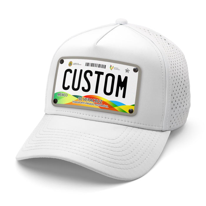 Veracruz License Plate Hat