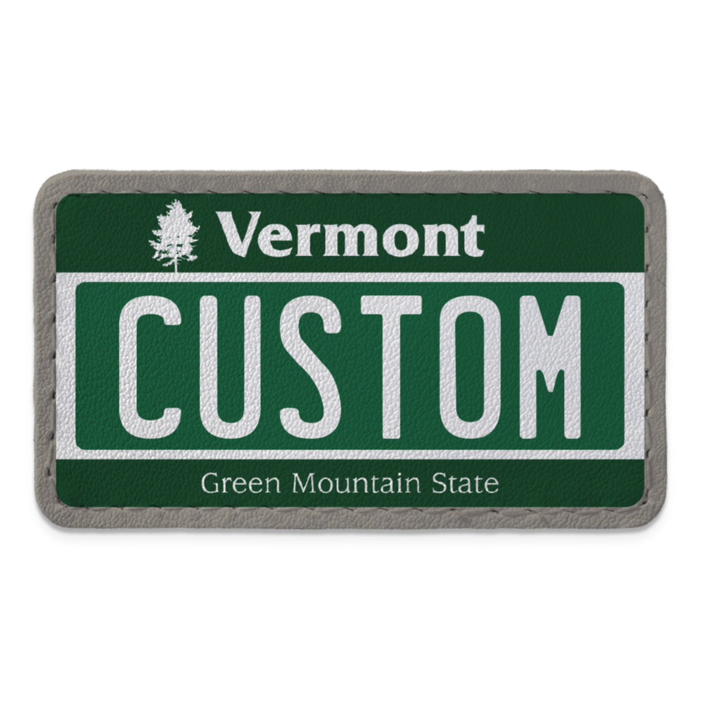 Swap Patch Vermont License Plate