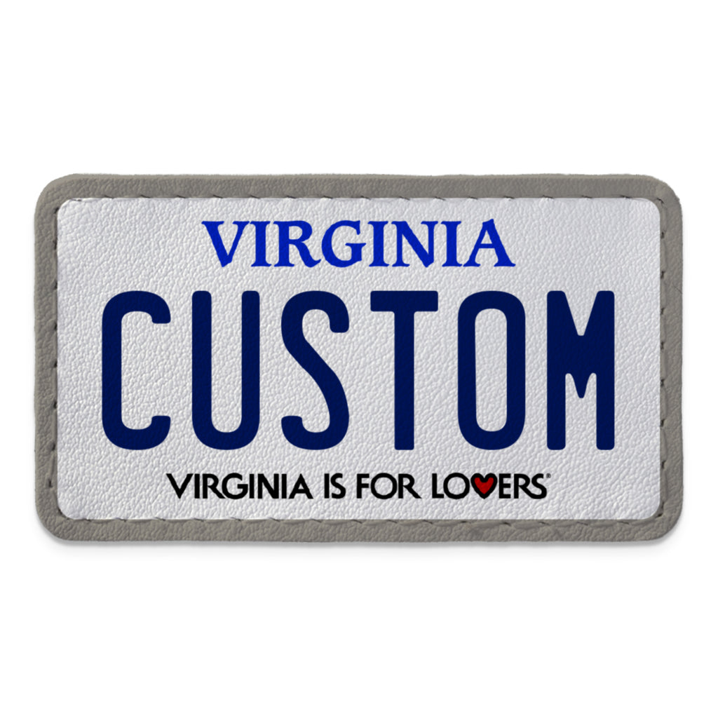 Swap Patch Virginia License Plate