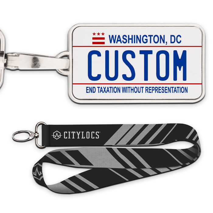 Washington DC Plate Pendant