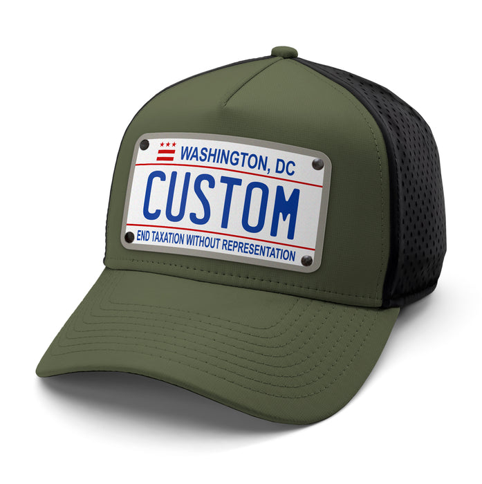 Washington DC Plate Hat