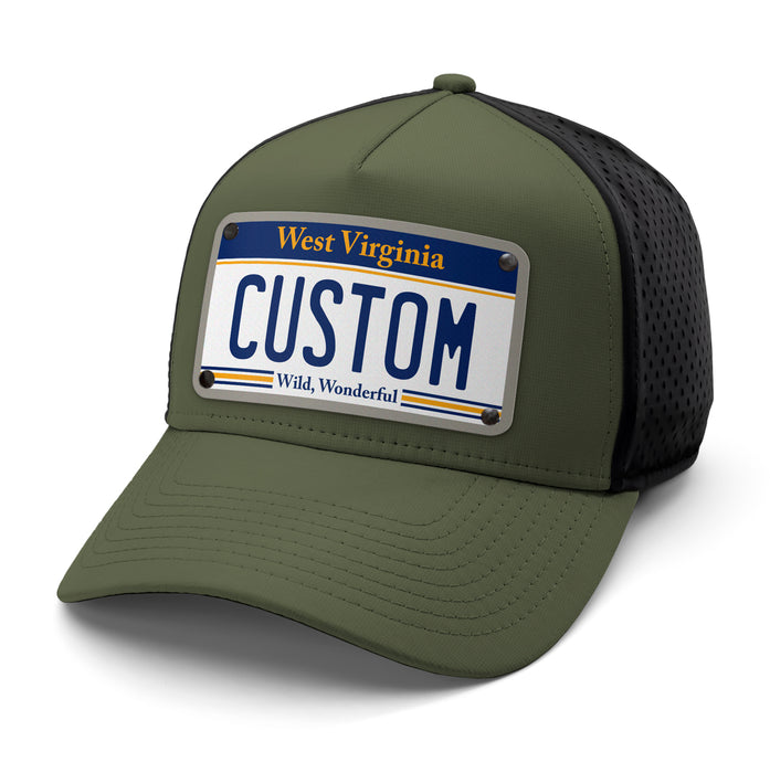 West Virginia Plate Hat