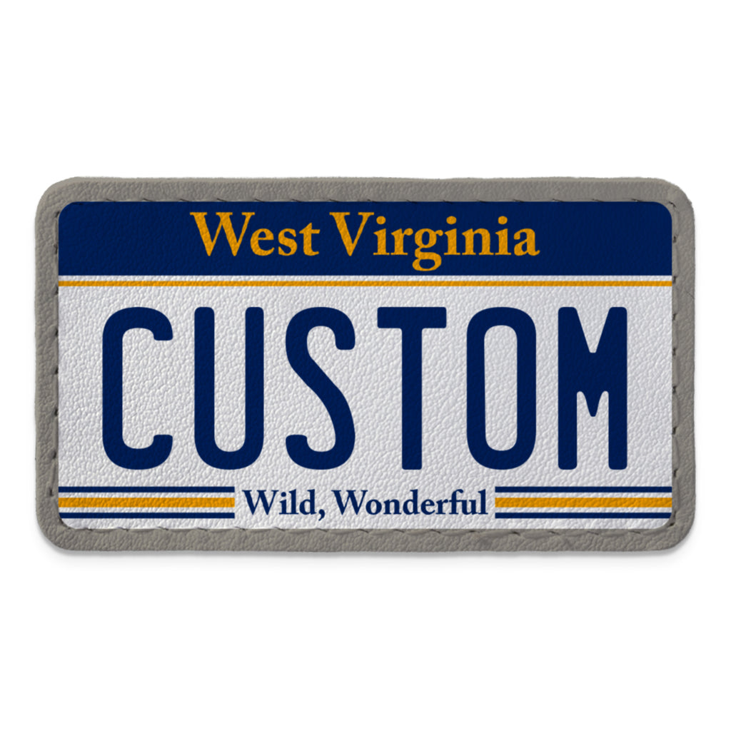 Swap Patch West Virginia License Plate